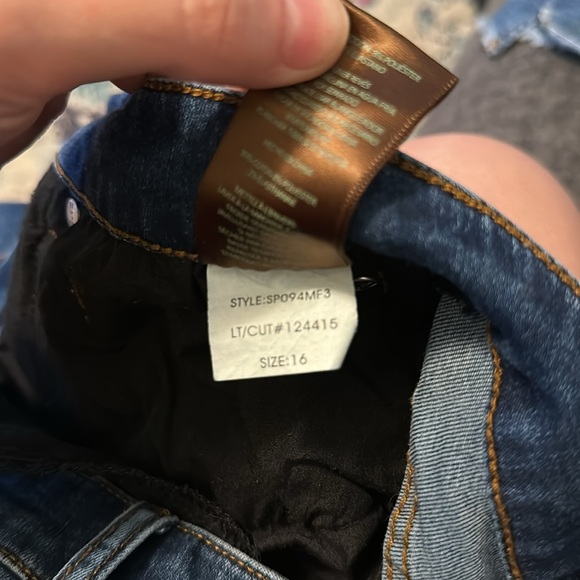 Kut from the Kloth Mid Rise Boyfriend Jeans Size 16 - Picture 7 of 7